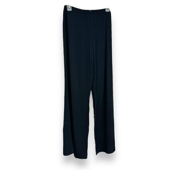 Alexis Wide Leg Elastic Waist Black Viscose Trouser Pant Women’s Size Small S - Picture 4 of 6